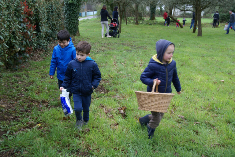 Chasse à l'oeuf 2018 En tête
