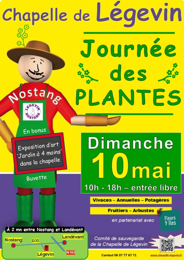 Dimanche 10 mai  – Journée des plantes – 10h-18h