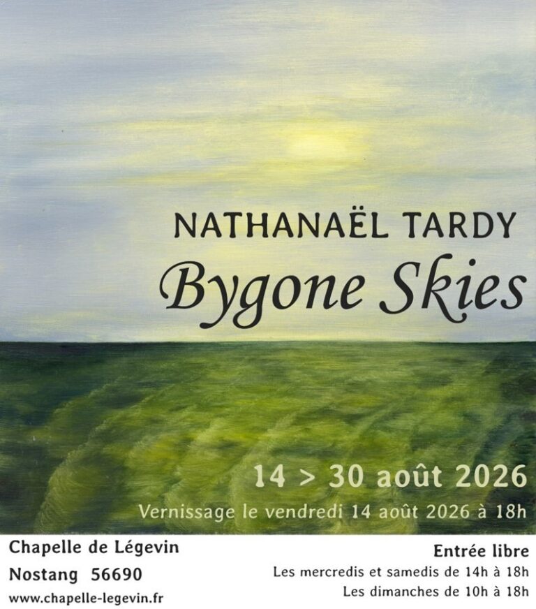 BYGONE SKIES –  Exposition de Nathanaël Tardy – 14 au 30 Août