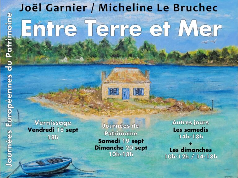 Exposition d&rsquo;art « Entre Terre et Mer » – 18 septembre au 4 octobre